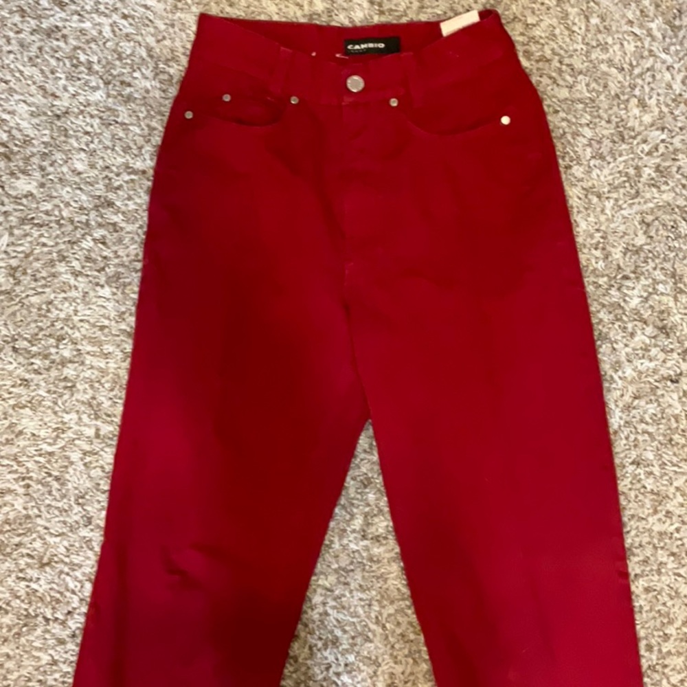 Red pants